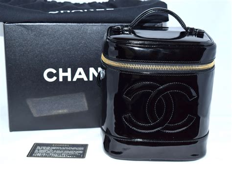 chanel makeup vanity bag|Chanel vanity bag vintage.